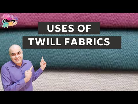 What are the uses of Twill Fabric?