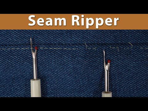 How To Use A Seam Ripper - Updated