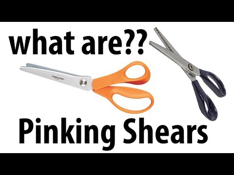 ✂️✂️ What are pinking shears for? ✂️✂️