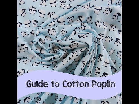What is Cotton Poplin For?