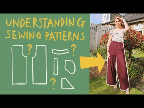 How to understand sewing patterns (for beginners!)