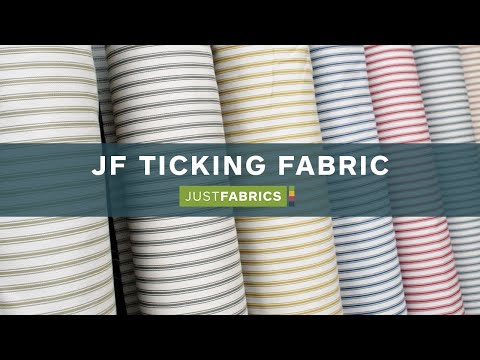 What is Ticking Fabric? The JF Ticking Fabric Range | Just Fabrics
