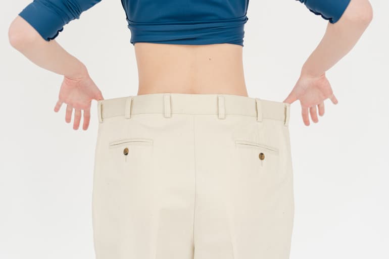 Why do pants roll down at the waist?