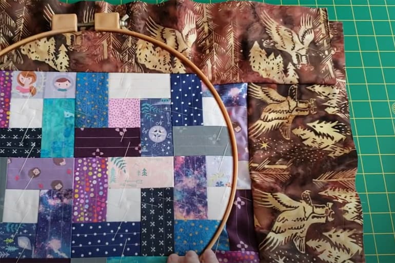 Can I use a quilting hoop for embroidery